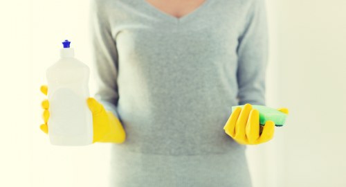 Deep cleaning tile and stone flooring in SW4 property