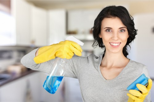 Busy Clapham home benefiting from domestic cleaning support
